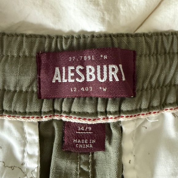 Alesbury Men's Shorts with 5 pockets - Picture 3 of 3